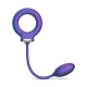 Ерекційне віброкільце з віброяйцем Hueman - Eclipse Anal Vibrator