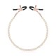 Зажимы для сосков с жемчужной цепочкой Rosy Gold - Nipple Clamps Pearls