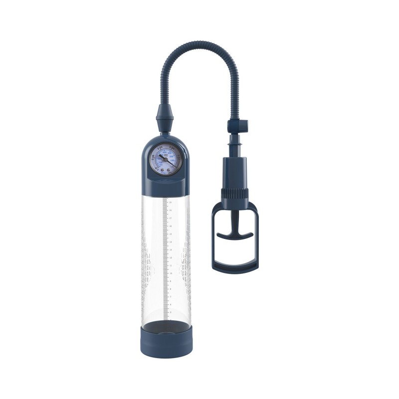 Вакуумная помпа для пениса Boners Penispump With Pressure Gauge