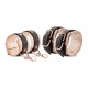 Фіксатор рук і ніг для ліжка Rosy Gold - Under-Mattress Restraint Set