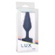 Анальна пробка Lux Active Twist Plug Large Blue