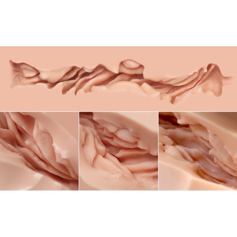 Мастурбатор-торс Naked Factory JESSICA B TYPE, естественная грудь, очень реалистичный, сквозной