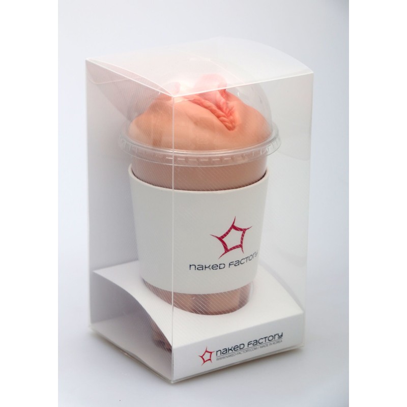 Мастурбатор-вагіна Naked Factory Cup Sleeve V–4, наскрізний