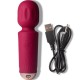 Вибромассажер Rocks Off Mini Wand Azalea Red, 16 режимов