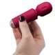 Вибромассажер Rocks Off Mini Wand Azalea Red, 16 режимов