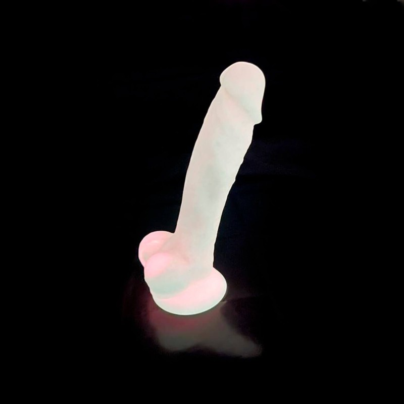 Фалоімітатор SilexD Johnny Pink Glow in the dark  (м'яте паковання!!!)