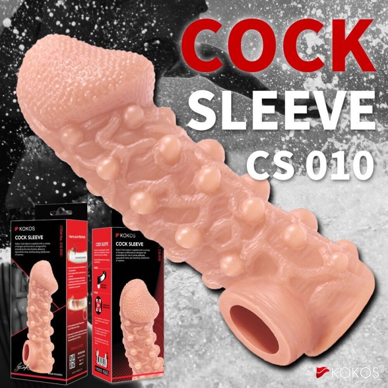 Насадка на член Kokos Cock Sleeve CS 010 L (мятая упаковка!!!)