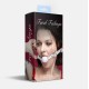 Кляп силиконовый Feral Feelings Silicon Ball Gag White/White, белый ремень, белый шарик