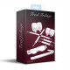 Набор Feral Feelings BDSM Kit 5 White, наручники, поножи, крестовина, маска, паддл