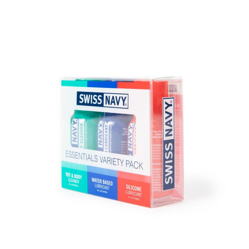 Набір Swiss Navy Essentials Variety Pack 3 х 30 мл (термін 21.01.2027)
