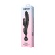 Вибратор-кролик с пульсацией Loviss Nico Thrusting Rabbit Vibrator, 9 режимов, двойной отросток