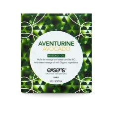 Пробник масажної олії EXSENS Anti-Stress Aventurine Avocado 3мл (термін 06.2026)