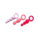 Набор анальных игрушек Satisfyer Plugs colored (set of 3) - Booty Call (мятая упаковка!!!)