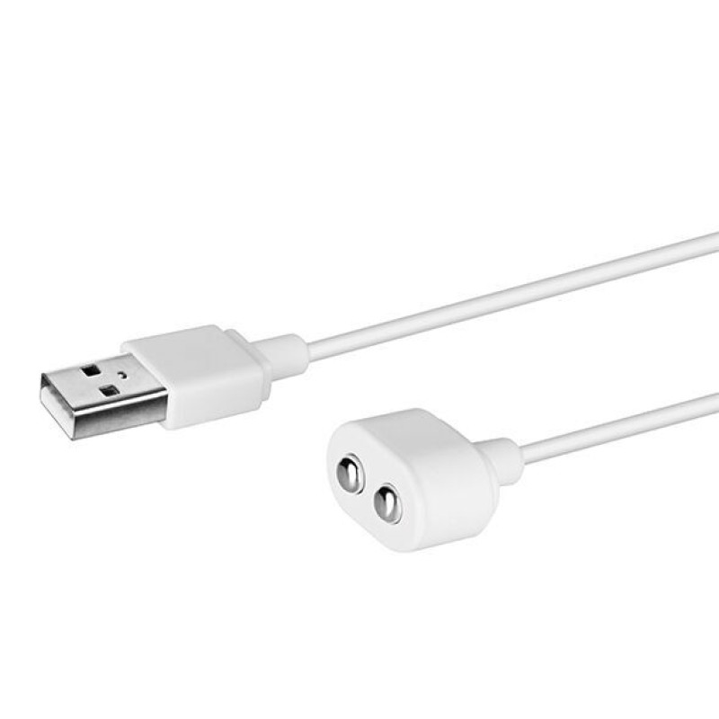 Зарядка (запасной кабель) для игрушек Satisfyer USB charging cable White (мятая упаковка!!!)