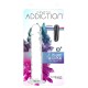 Прозорий фалоімітатор ADDICTION Vertical Dong 8″ (луснув блістер!!!)
