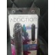 Прозорий фалоімітатор ADDICTION Vertical Dong 8″ (луснув блістер!!!)