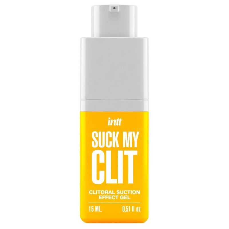 Смоктайзер для клитора Intt Suck My Clit Tropical Mango (15 мл), манго, гель с эффектом посасывания