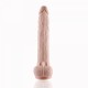 Фалоімітатор 11.8″ з вібрацією для секс-машин Hismith Silicone Dildo with Vibe, KlicLok, пульт ДК