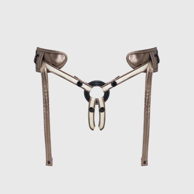 Трусы для страпона Strap-On-Me Leatherette HARNESS DESIROUS - NEW DESIGN