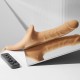 Вібронасадка для страпону з вакуумною стимуляцією Strap-On-Me Multi Orgasm Realistic Dildo M Black