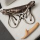 Вібронасадка для страпону з вакуумною стимуляцією Strap-On-Me Multi Orgasm Realistic Dildo M Black