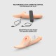 Вібронасадка для страпону з вакуумною стимуляцією Strap-On-Me Multi Orgasm Realistic Dildo L Vanilla