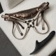 Вібронасадка для страпону з вакуумною стимуляцією Strap-On-Me Multi Orgasm Realistic Dildo XL Black
