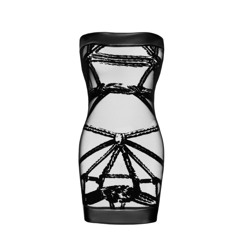 Платье Noir Handmade F359 Bondesque Off-shoulder mini dress XS
