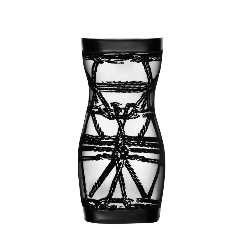 Платье Noir Handmade F359 Bondesque Off-shoulder mini dress XS
