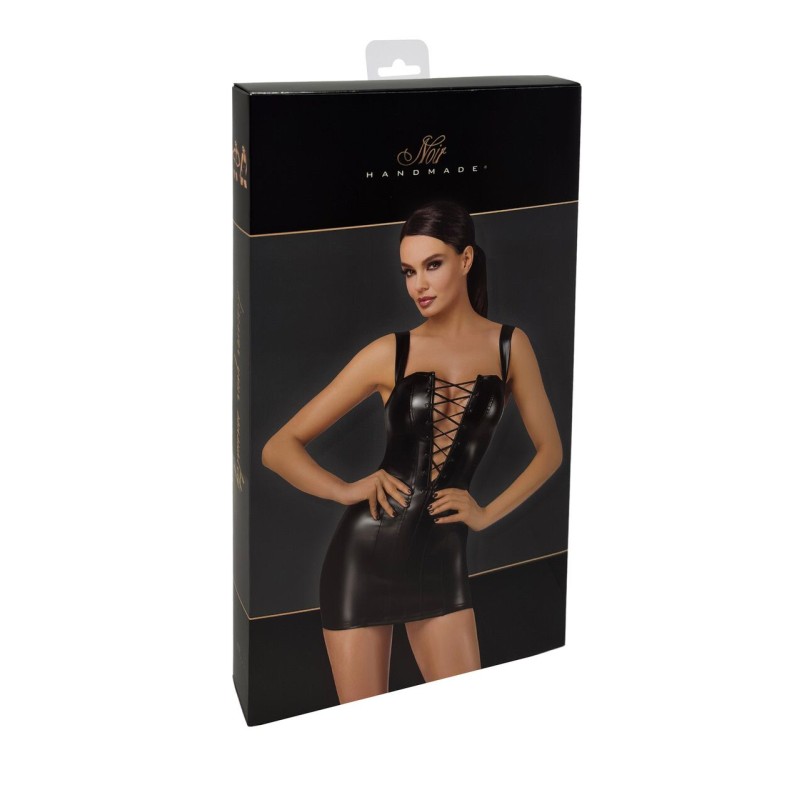 Платье Noir Handmade F363 Vixen Lace-Up Mini Dress M