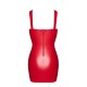 Платье Noir Handmade F364 Bombshell Lace-Up Mini Dress Red S