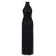 Платье Noir Handmade F372 Onyx Twin-slit Long dress S