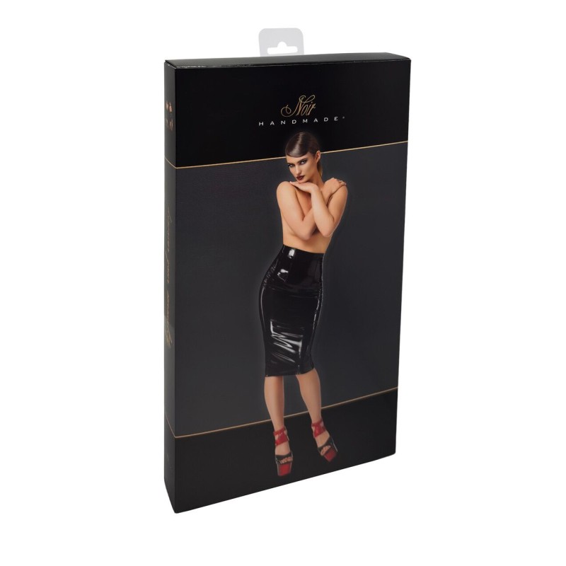 Спідниця Noir Handmade F378 Dominae Column PVC pencil skirt M