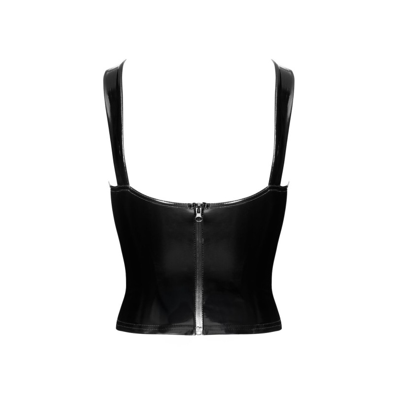 Корсет Noir Handmade F379 Dominae Frontbind PVC Corset Top XL