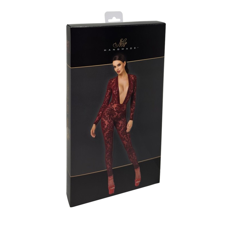Бодістокінг Noir Handmade F382 Kink Royal Catsuit XS