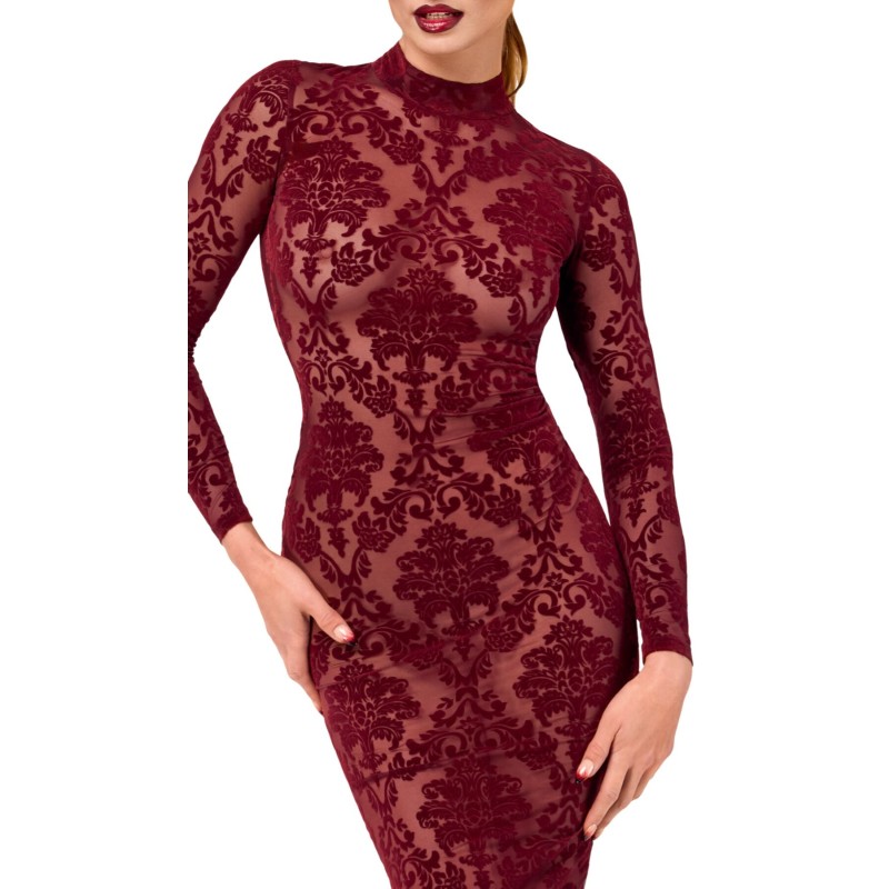 Платье Noir Handmade F384 Kink Royal midi dress S