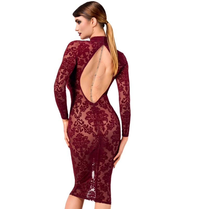 Платье Noir Handmade F384 Kink Royal midi dress S