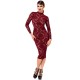 Платье Noir Handmade F384 Kink Royal midi dress L