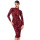 Платье Noir Handmade F384 Kink Royal midi dress L