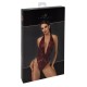Боди Noir Handmade F386 Kink Royal cascade bodysuit XL