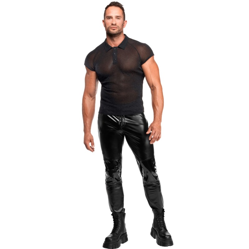 Чоловіче поло Noir Handmade H082 Onyx veil polo S