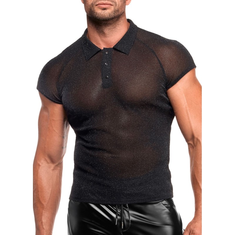 Мужское поло Noir Handmade H082 Onyx veil polo M