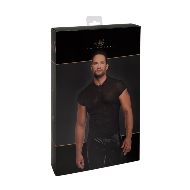 Мужское поло Noir Handmade H082 Onyx veil polo M
