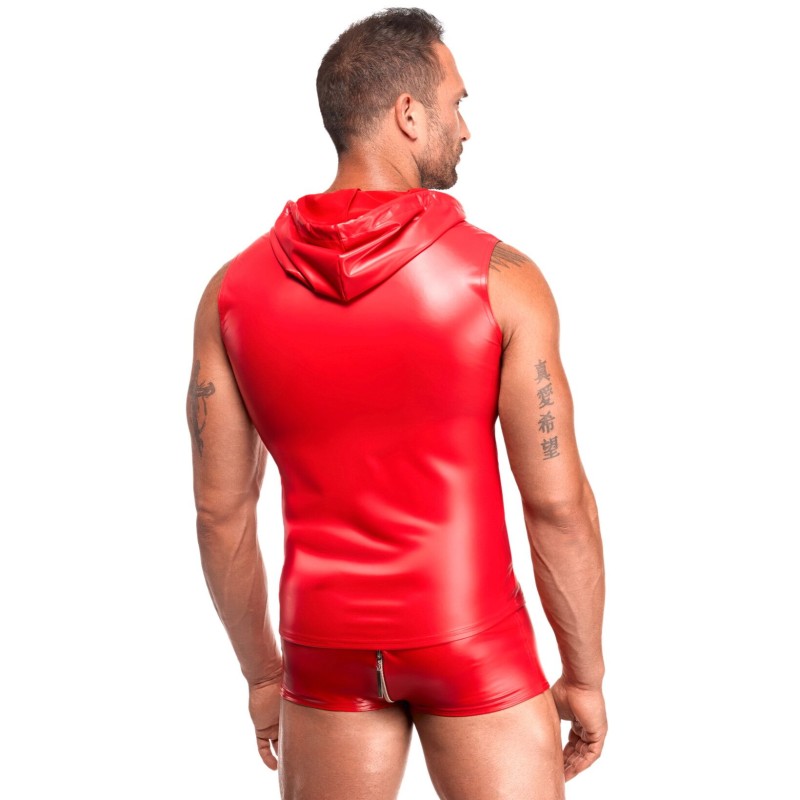 Мужской жилет с капюшоном Noir Handmade H096 Ignite hooded vest S