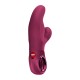 Вібратор-кролик Fun Factory MISS BI Wine Red, 2 незалежні мотори, діаметр 4,2 см