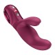 Вібратор-кролик Fun Factory MISS BI Wine Red, 2 незалежні мотори, діаметр 4,2 см