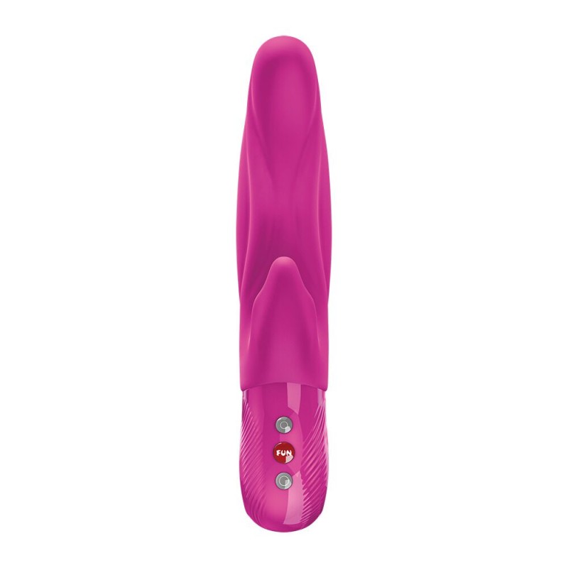 Вібратор-кролик для точки А Fun Factory LADY BI Magenta, 2 мотори, 12 режимів