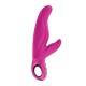 Вібратор-кролик для точки А Fun Factory LADY BI Magenta, 2 мотори, 12 режимів