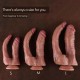Двойной фаллоимитатор для секс-машин Hismith Double Penetrator, 9.25″ (мятая упаковка!!!)