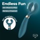Вибратор для пар Satisfyer Endless Fun Battery Series, три мотора, многофункциональный